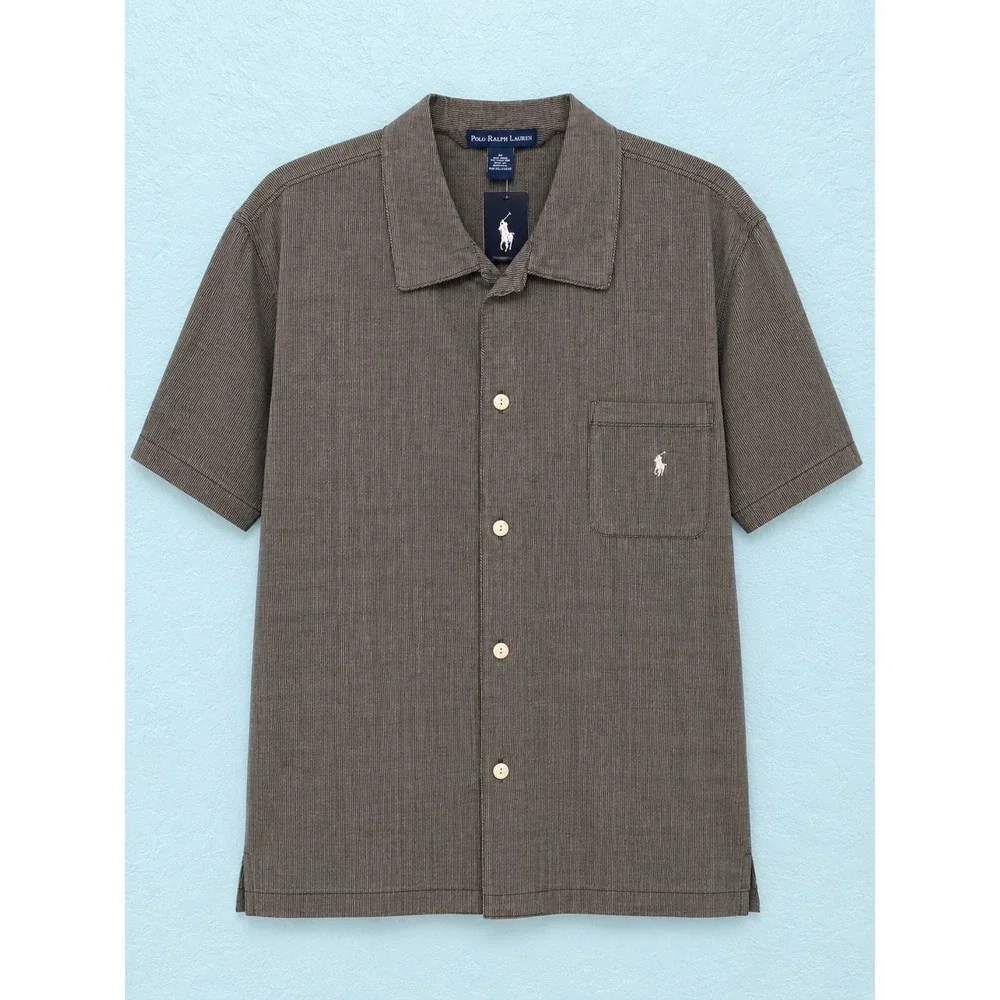 Polo Ralph Lauren Men's Button Front Sleepwear. NWT SZ  M